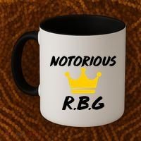 Notorious R.B.G. Crown Ruther Bader Ginsburg Coffee Mug thumb 2