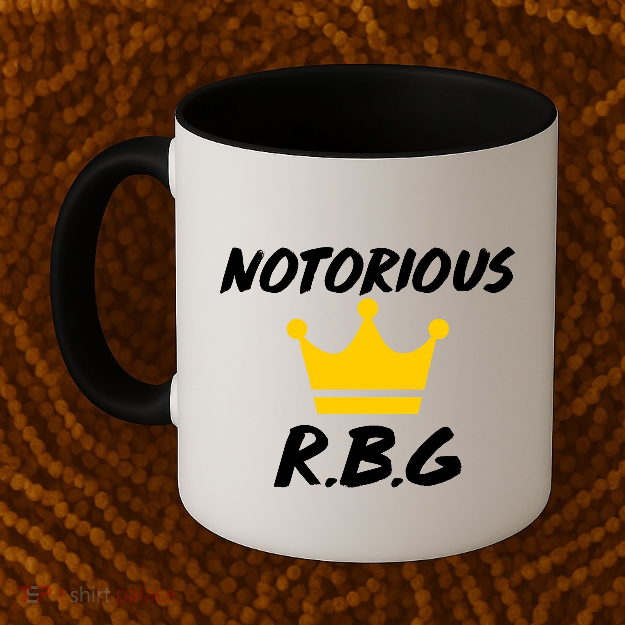 Notorious R.B.G. Crown Ruther Bader Ginsburg Coffee Mug