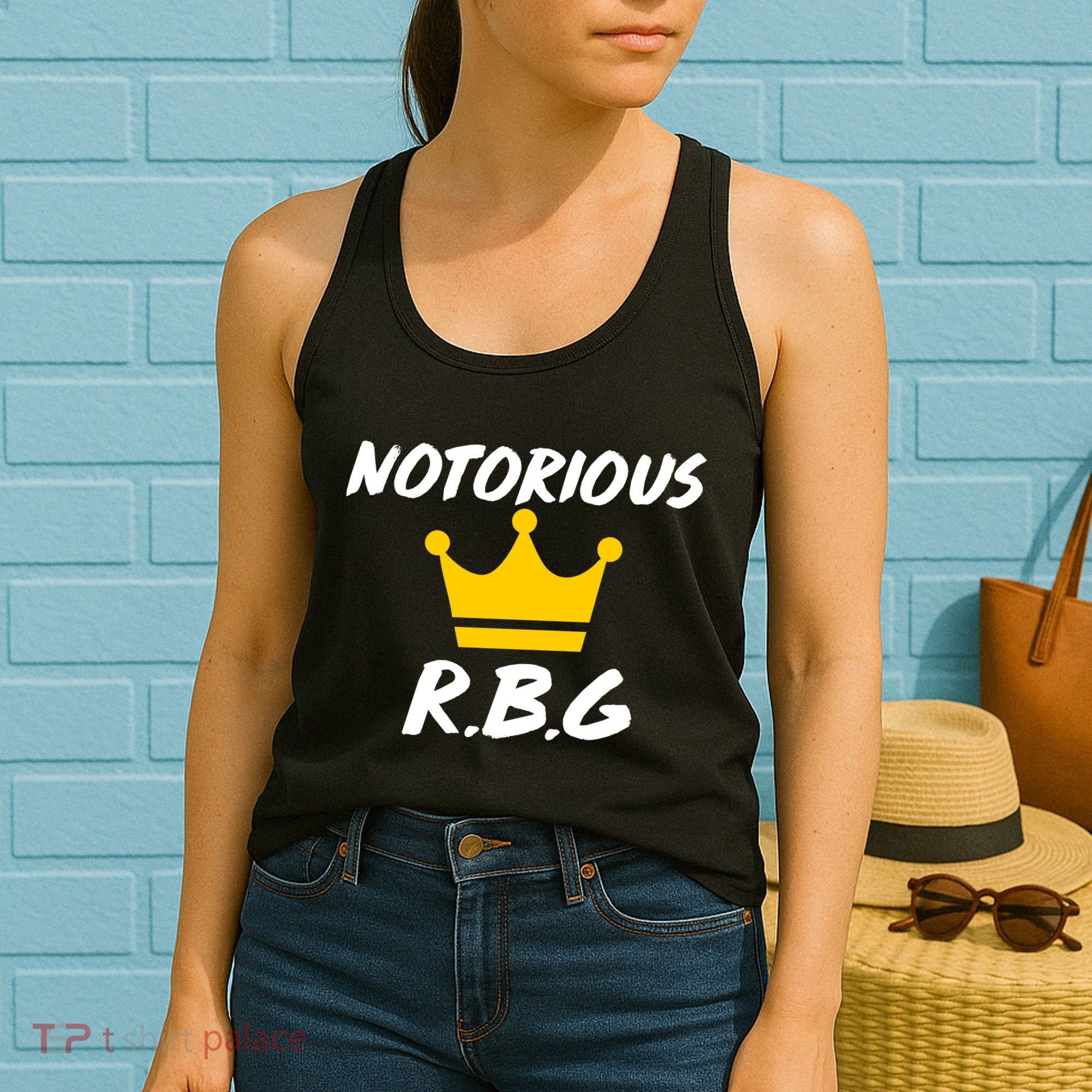 Notorious R.B.G. Crown Ruther Bader Ginsburg Women's Tank Top