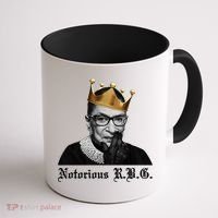 Notorious R.B.G. Ruther Bader Ginsburg Coffee Mug thumb 1
