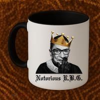 Notorious R.B.G. Ruther Bader Ginsburg Coffee Mug thumb 2