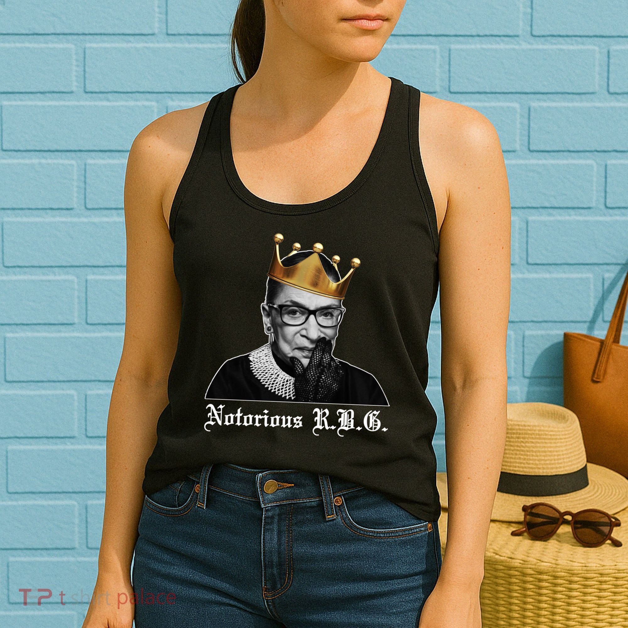 Notorious R.B.G. Ruther Bader Ginsburg Women's Tank Top