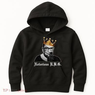 Notorious R.B.G. Ruther Bader Ginsburg Kids Hoodie