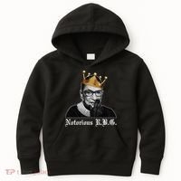 Notorious R.B.G. Ruther Bader Ginsburg Kids Hoodie thumb 0