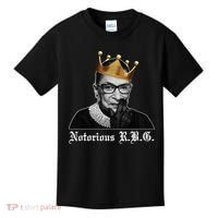 Notorious R.B.G. Ruther Bader Ginsburg Kids T-Shirt thumb 0
