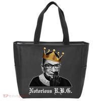 Notorious R.B.G. Ruther Bader Ginsburg Tote Bag thumb 0