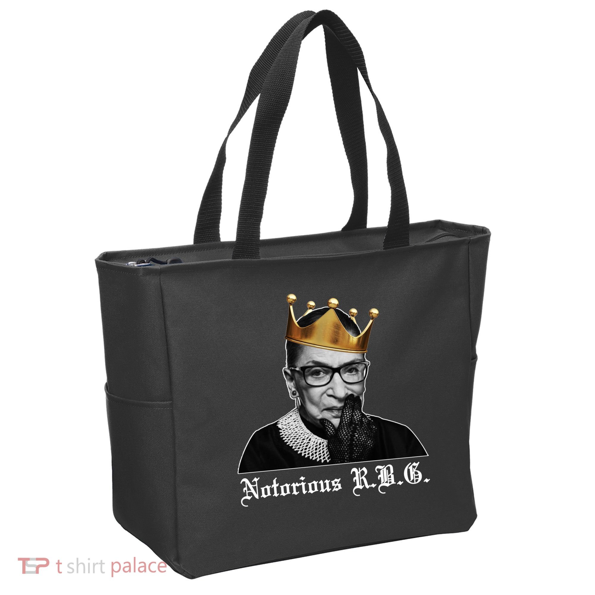 Notorious R.B.G. Ruther Bader Ginsburg Tote Bag