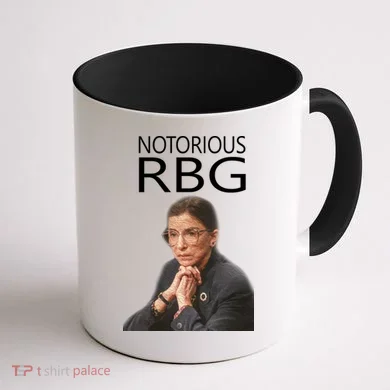 Notorious RBG Coffee Mug back