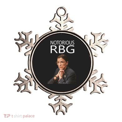 Notorious RBG Ornament