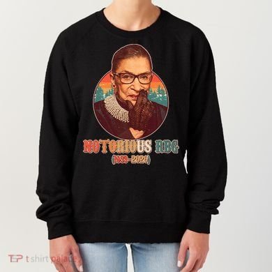 Notorious RBG 1933-2020 Ruth Bader Ginsburg Tribute Women's Sweatshirt
