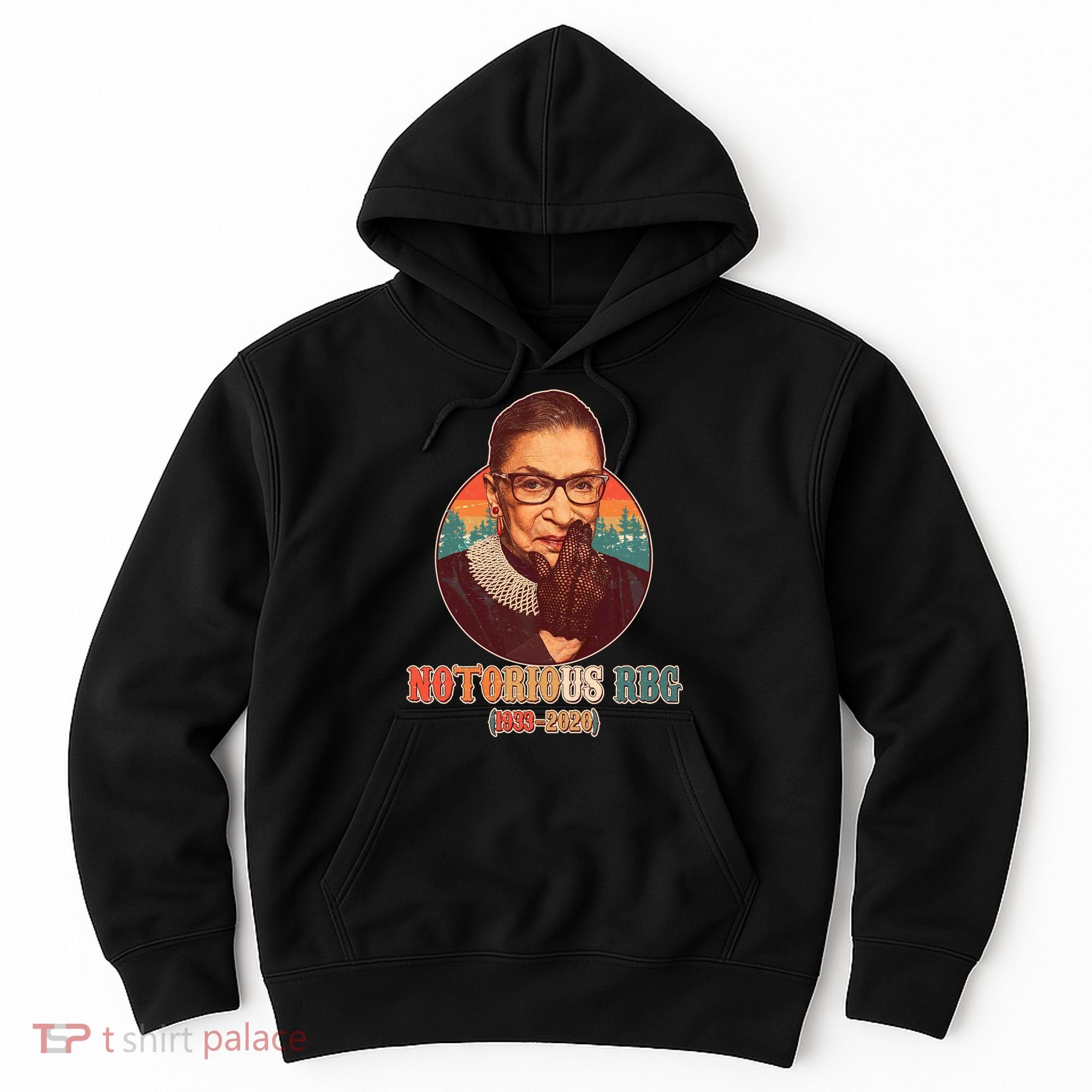 Notorious RBG 1933-2020 Ruth Bader Ginsburg Tribute Hoodie