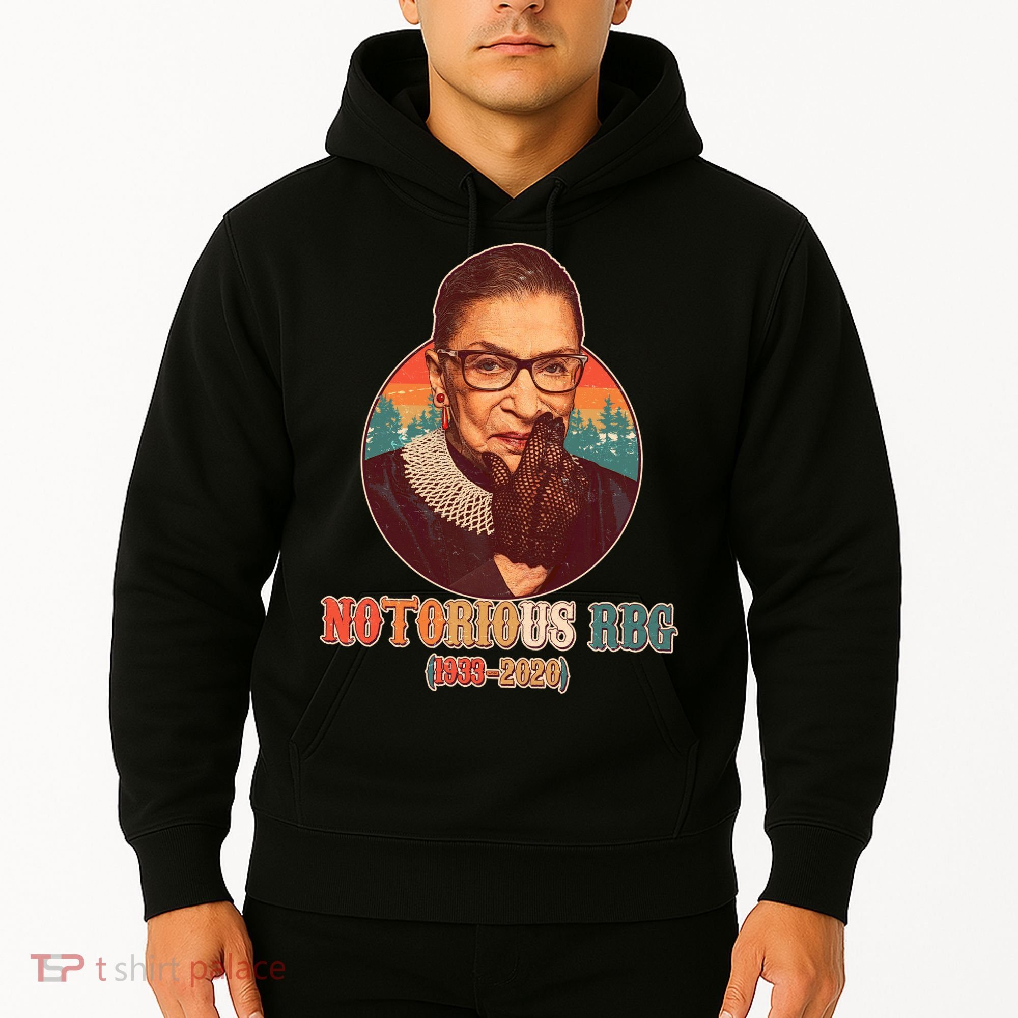 Notorious RBG 1933-2020 Ruth Bader Ginsburg Tribute Hoodie