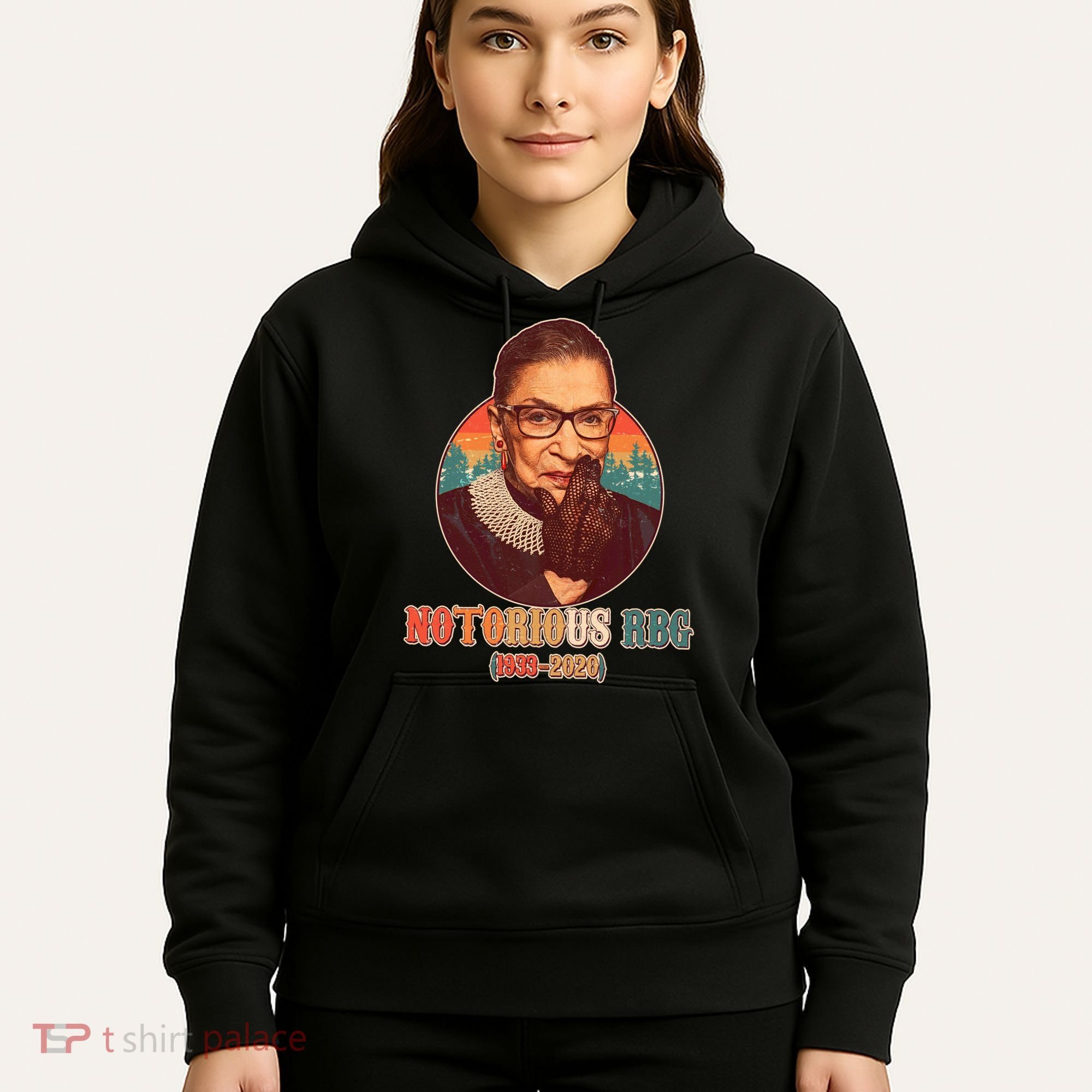 Notorious RBG 1933-2020 Ruth Bader Ginsburg Tribute Hoodie