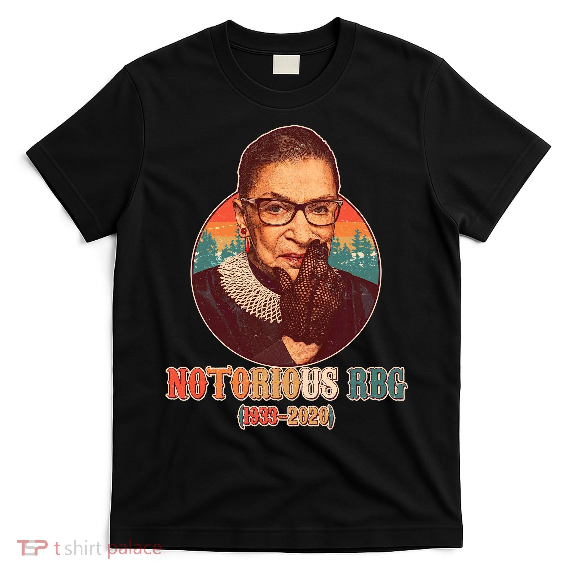 Notorious RBG 1933-2020 Ruth Bader Ginsburg Tribute T-Shirt