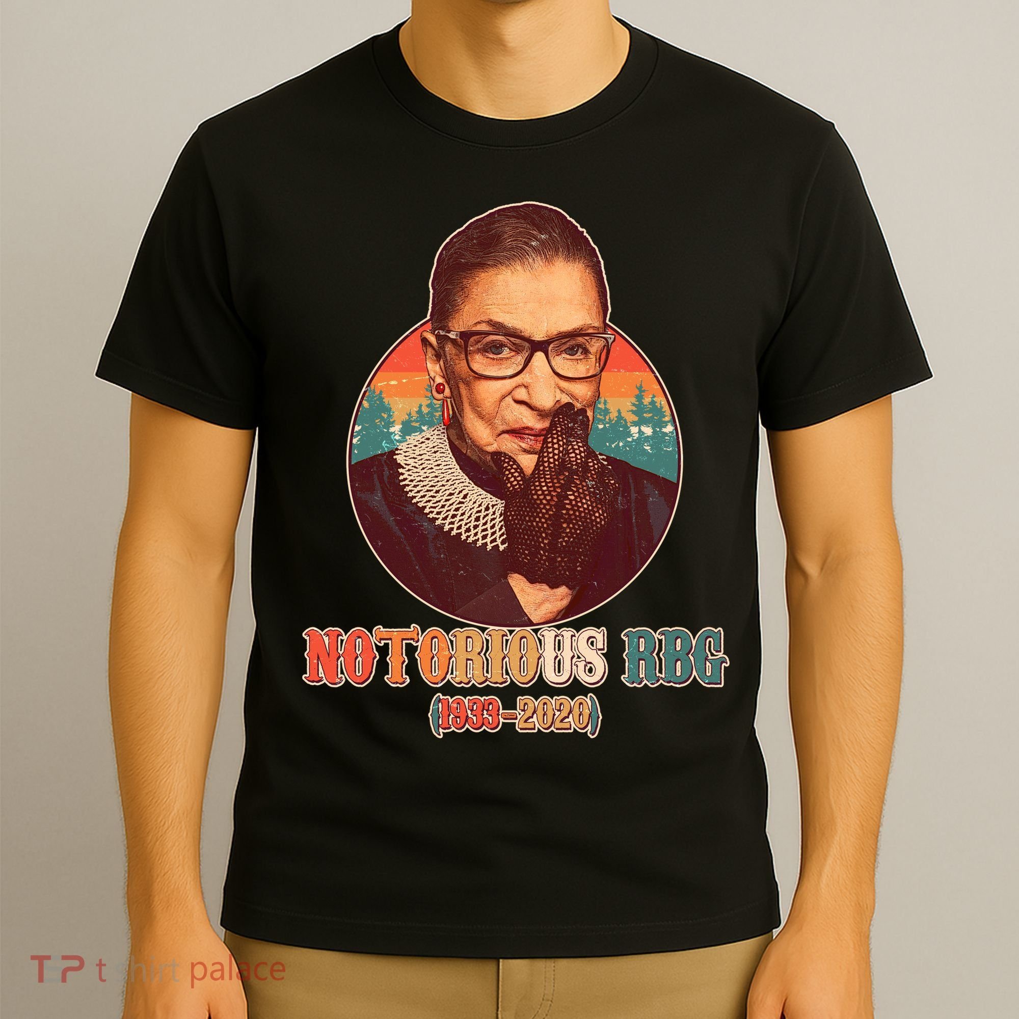 Notorious RBG 1933-2020 Ruth Bader Ginsburg Tribute T-Shirt
