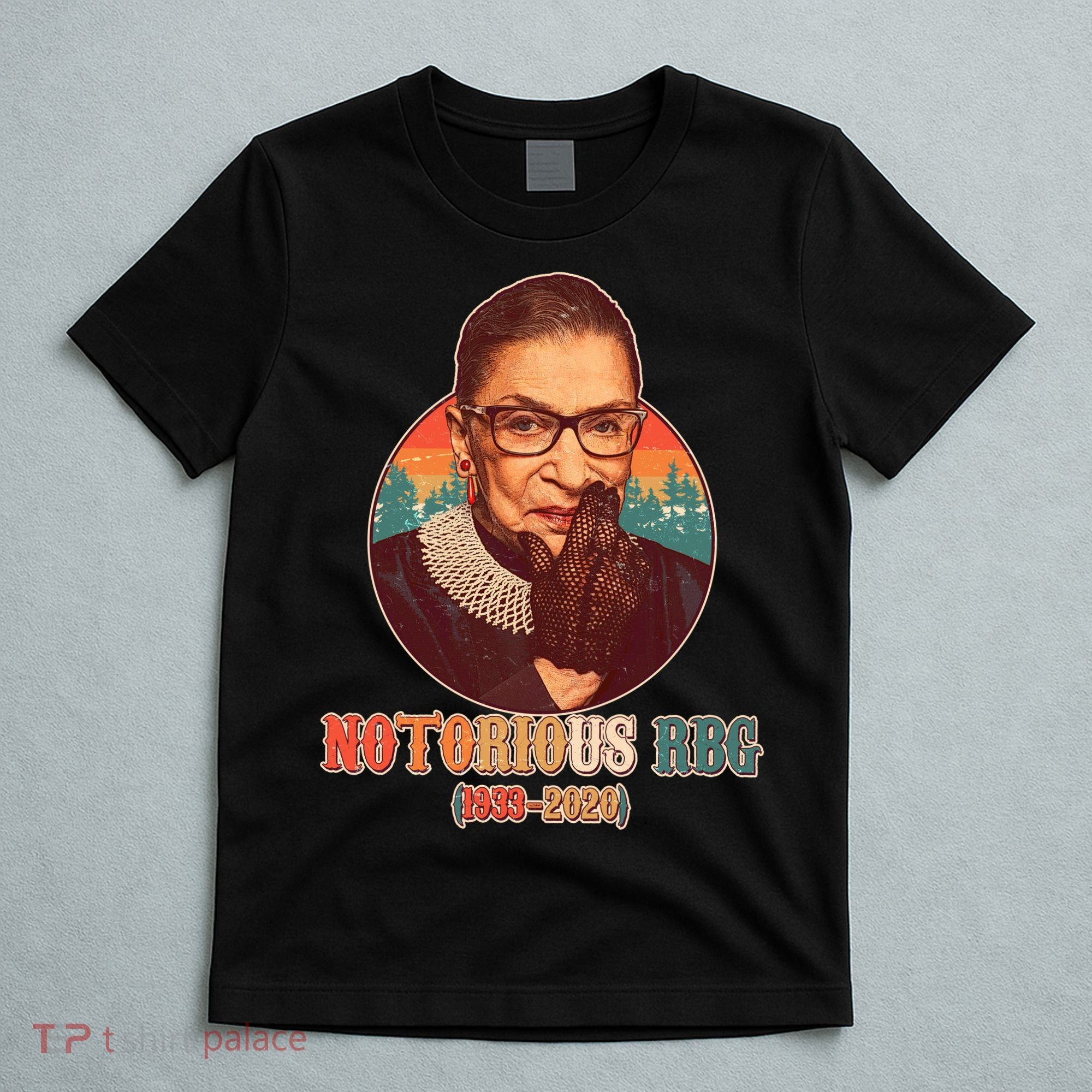 Notorious RBG 1933-2020 Ruth Bader Ginsburg Tribute T-Shirt