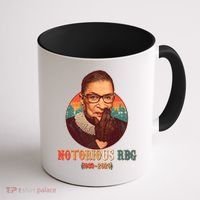 Notorious RBG 1933-2020 Ruth Bader Ginsburg Tribute Coffee Mug thumb 1