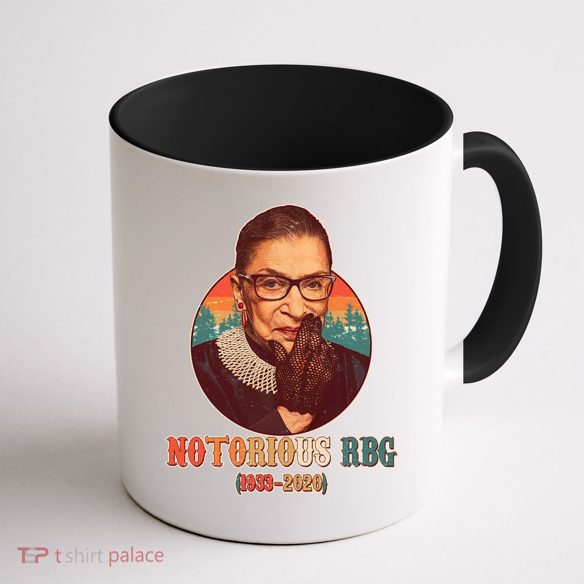 Notorious RBG 1933-2020 Ruth Bader Ginsburg Tribute Coffee Mug
