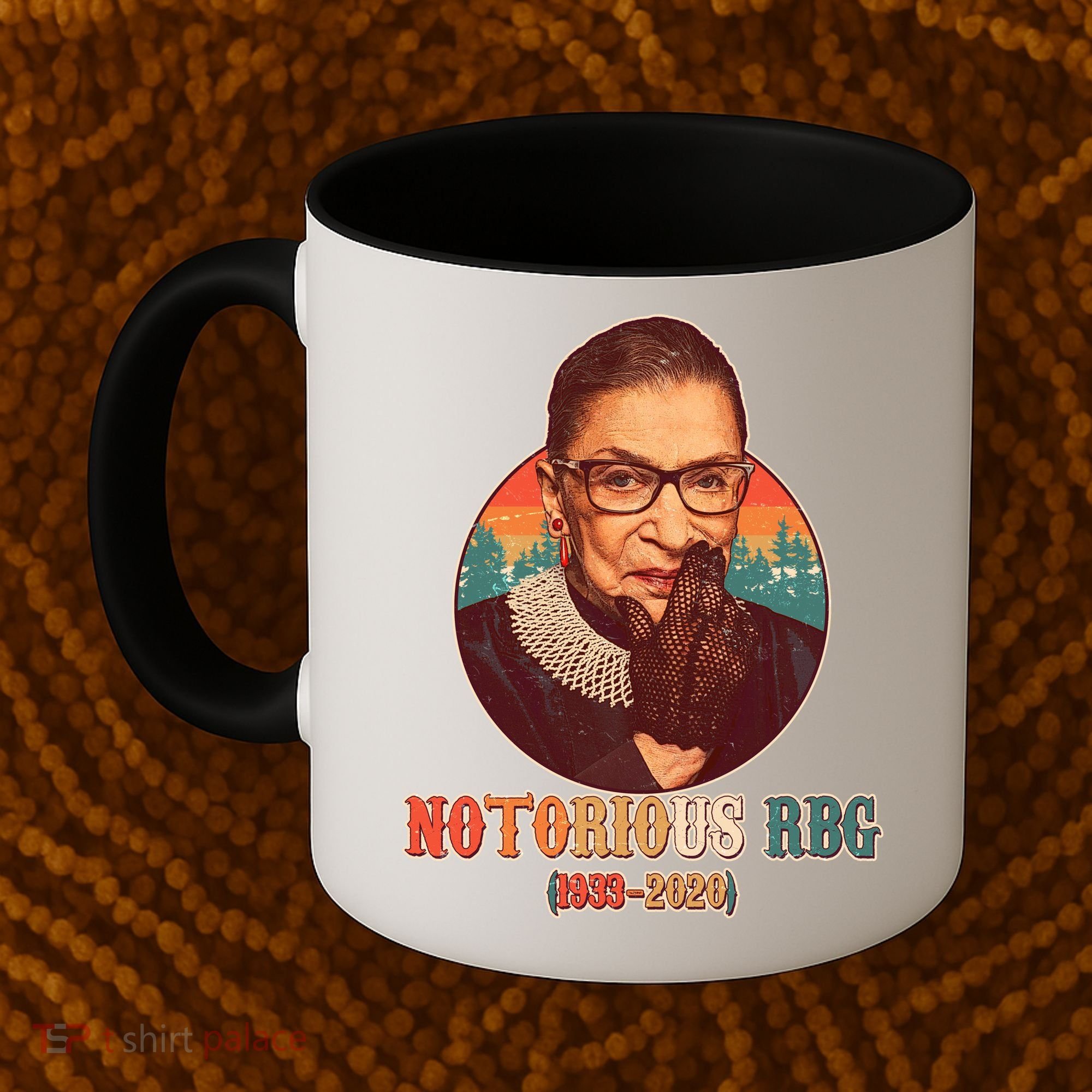 Notorious RBG 1933-2020 Ruth Bader Ginsburg Tribute Coffee Mug