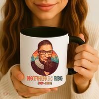 Notorious RBG 1933-2020 Ruth Bader Ginsburg Tribute Coffee Mug thumb 3