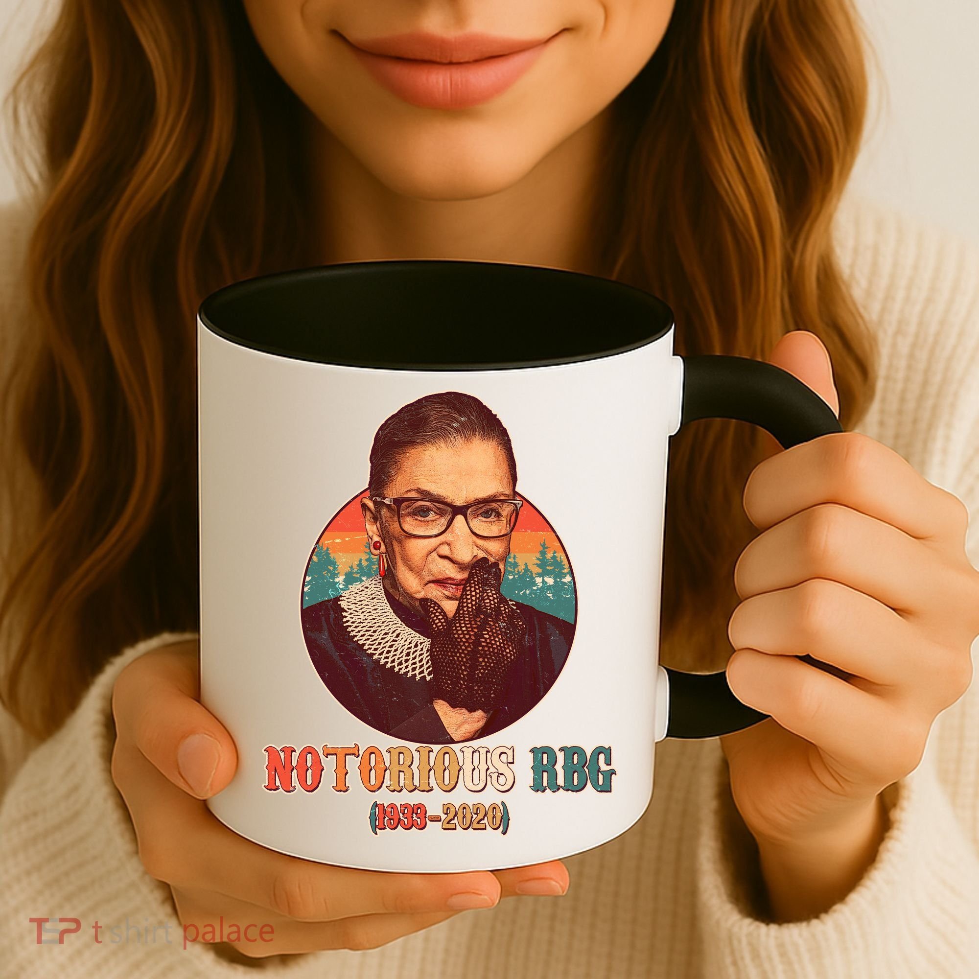 Notorious RBG 1933-2020 Ruth Bader Ginsburg Tribute Coffee Mug
