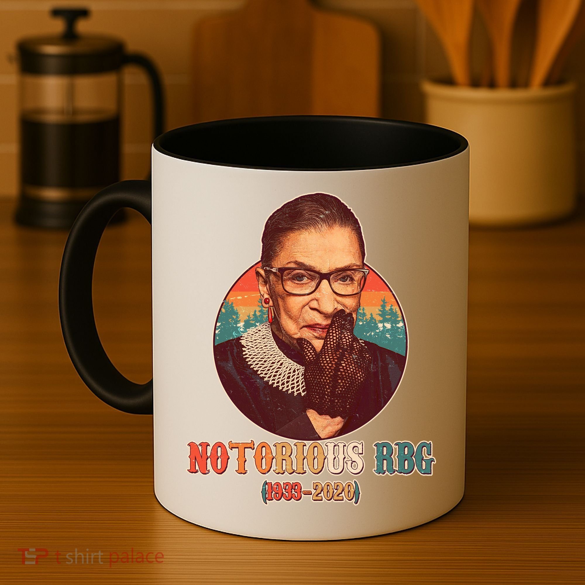 Notorious RBG 1933-2020 Ruth Bader Ginsburg Tribute Coffee Mug