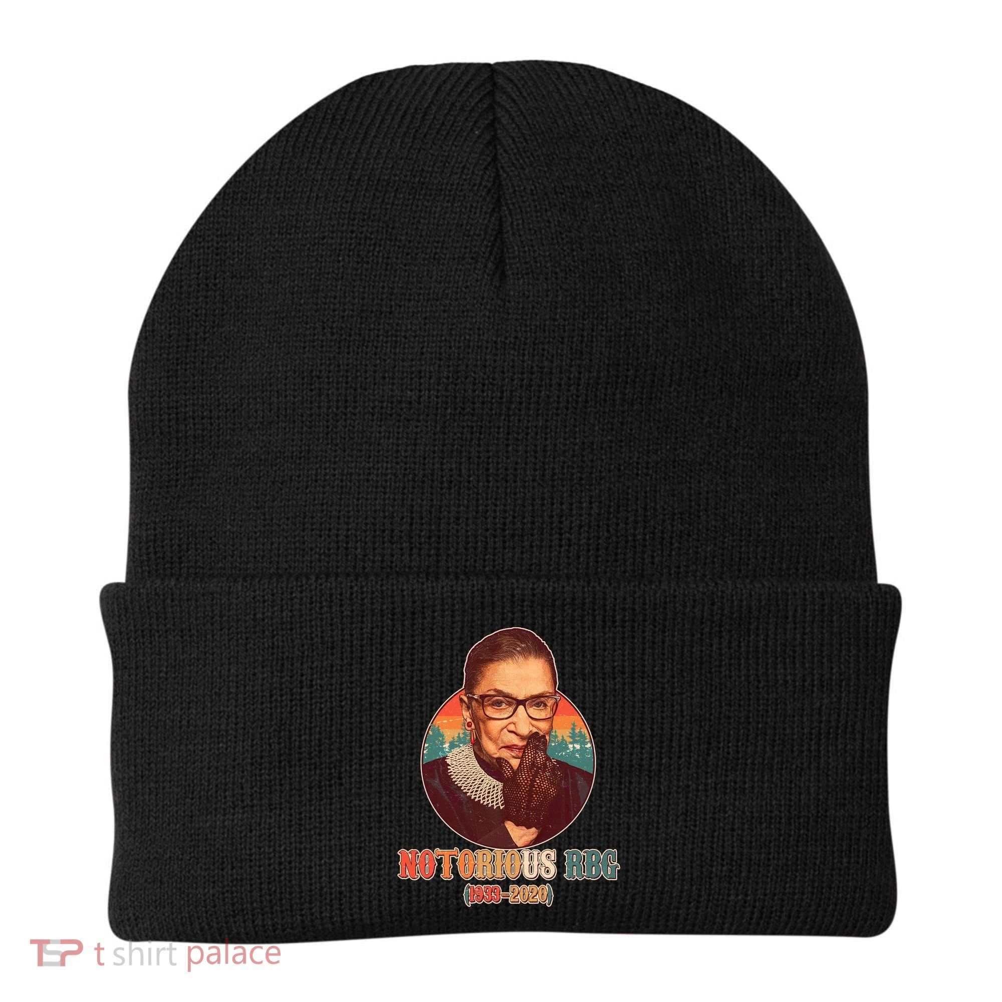 Notorious RBG 1933-2020 Ruth Bader Ginsburg Tribute Beanie