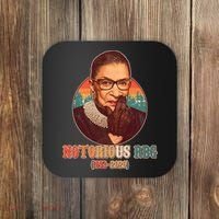 Notorious RBG 1933-2020 Ruth Bader Ginsburg Tribute Coaster thumb 0