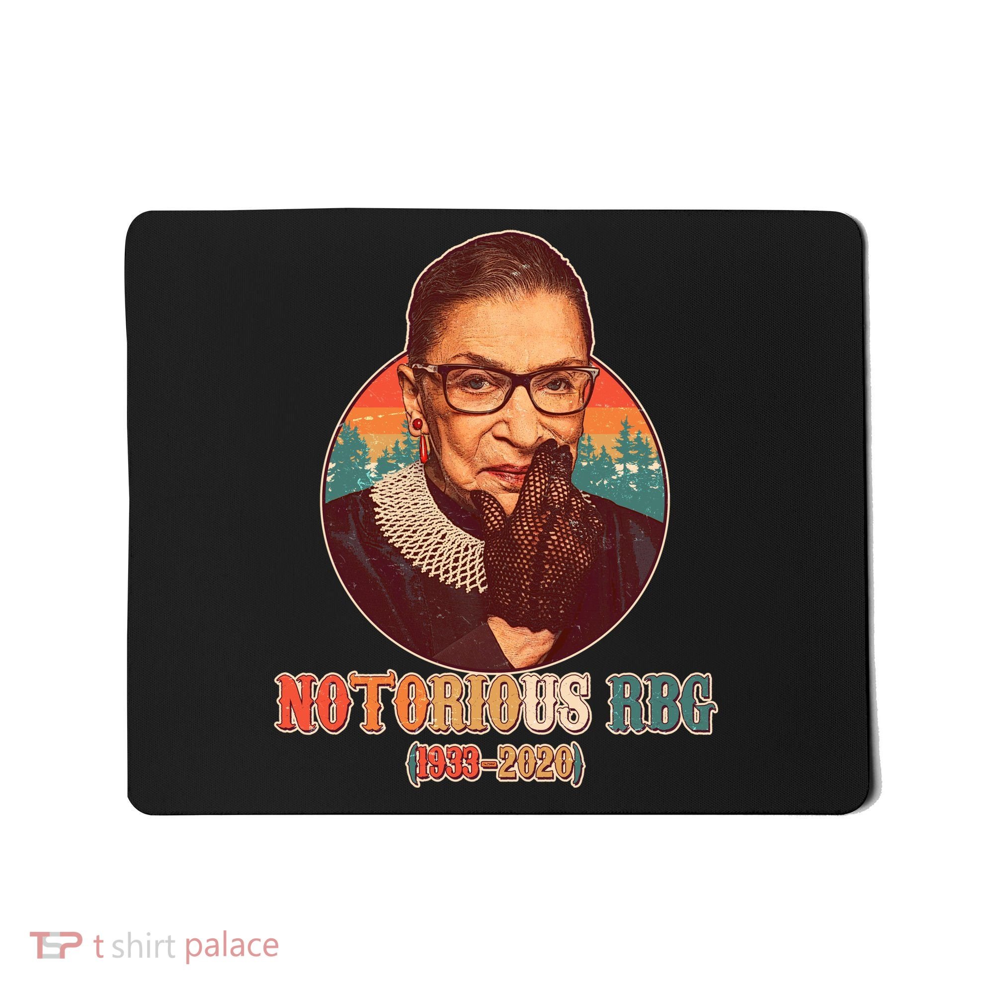 Notorious RBG 1933-2020 Ruth Bader Ginsburg Tribute Mousepad