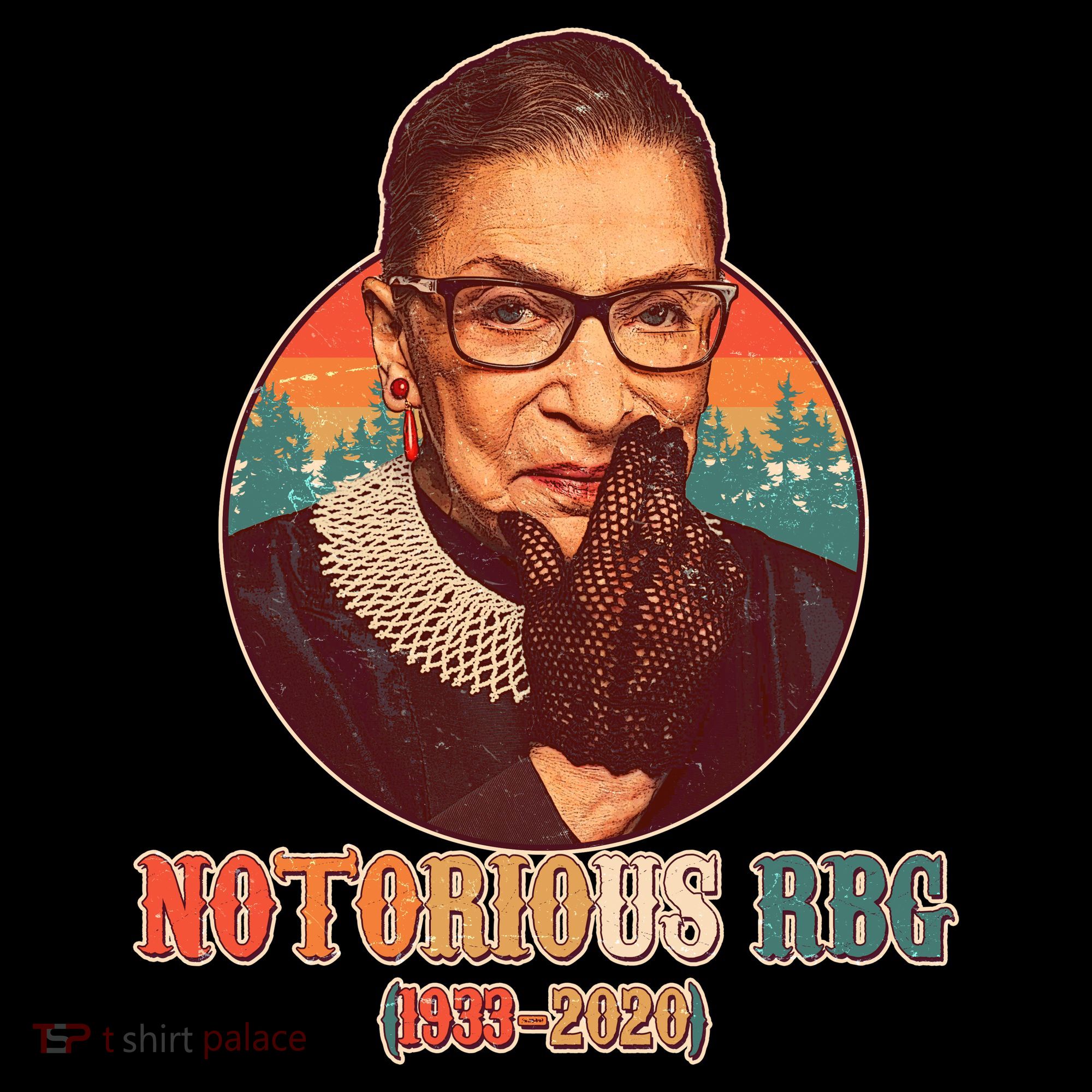 Notorious RBG 1933-2020 Ruth Bader Ginsburg Tribute Baby Bodysuit