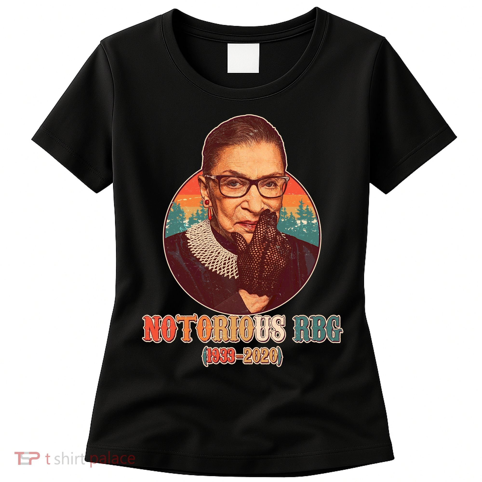 Notorious RBG 1933-2020 Ruth Bader Ginsburg Tribute Women's T-Shirt