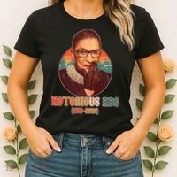 Notorious RBG 1933-2020 Ruth Bader Ginsburg Tribute Women's T-Shirt thumb 2