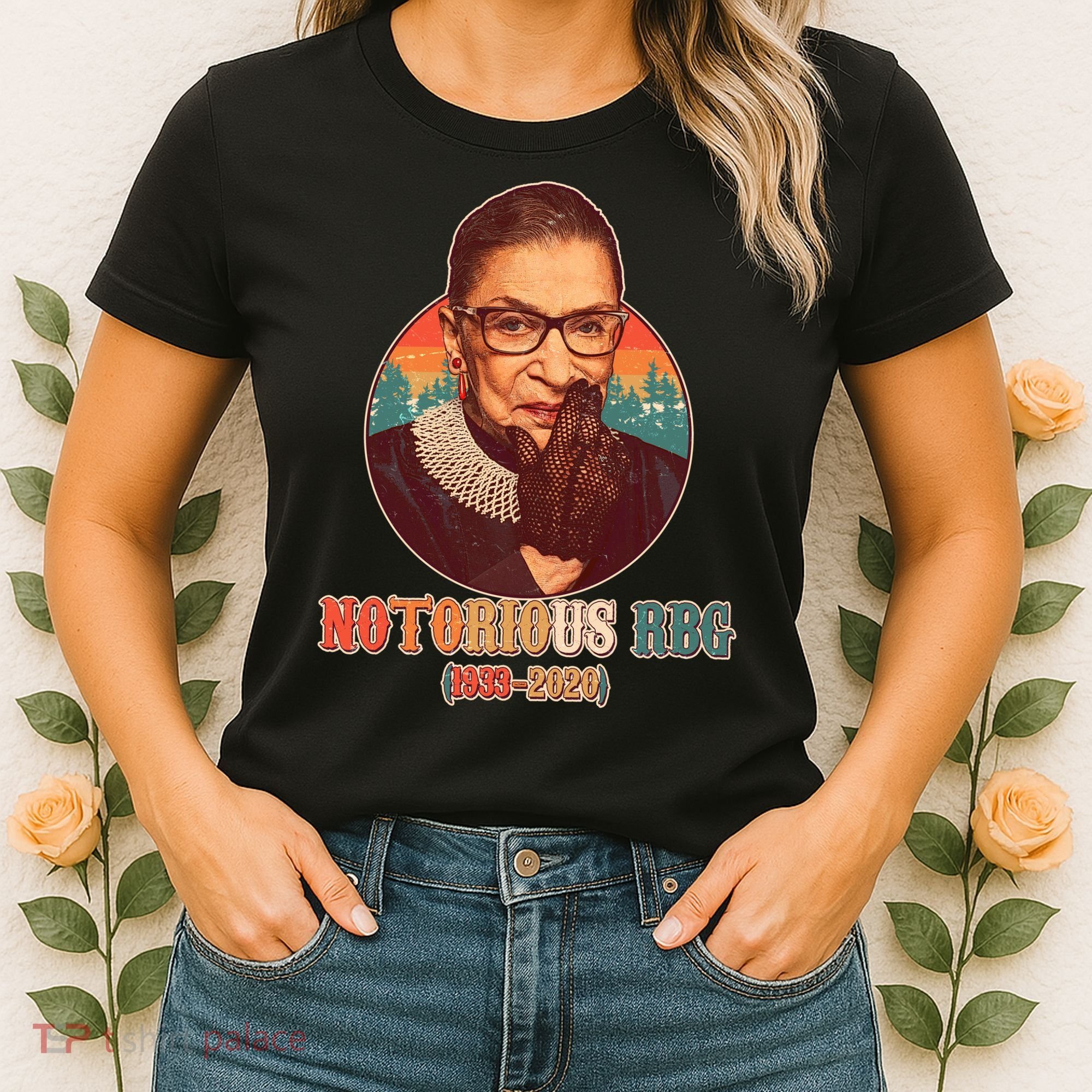 Notorious RBG 1933-2020 Ruth Bader Ginsburg Tribute Women's T-Shirt