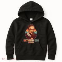 Notorious RBG 1933-2020 Ruth Bader Ginsburg Tribute Kids Hoodie thumb 0