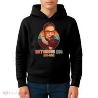 Notorious RBG 1933-2020 Ruth Bader Ginsburg Tribute Kids Hoodie thumb 4