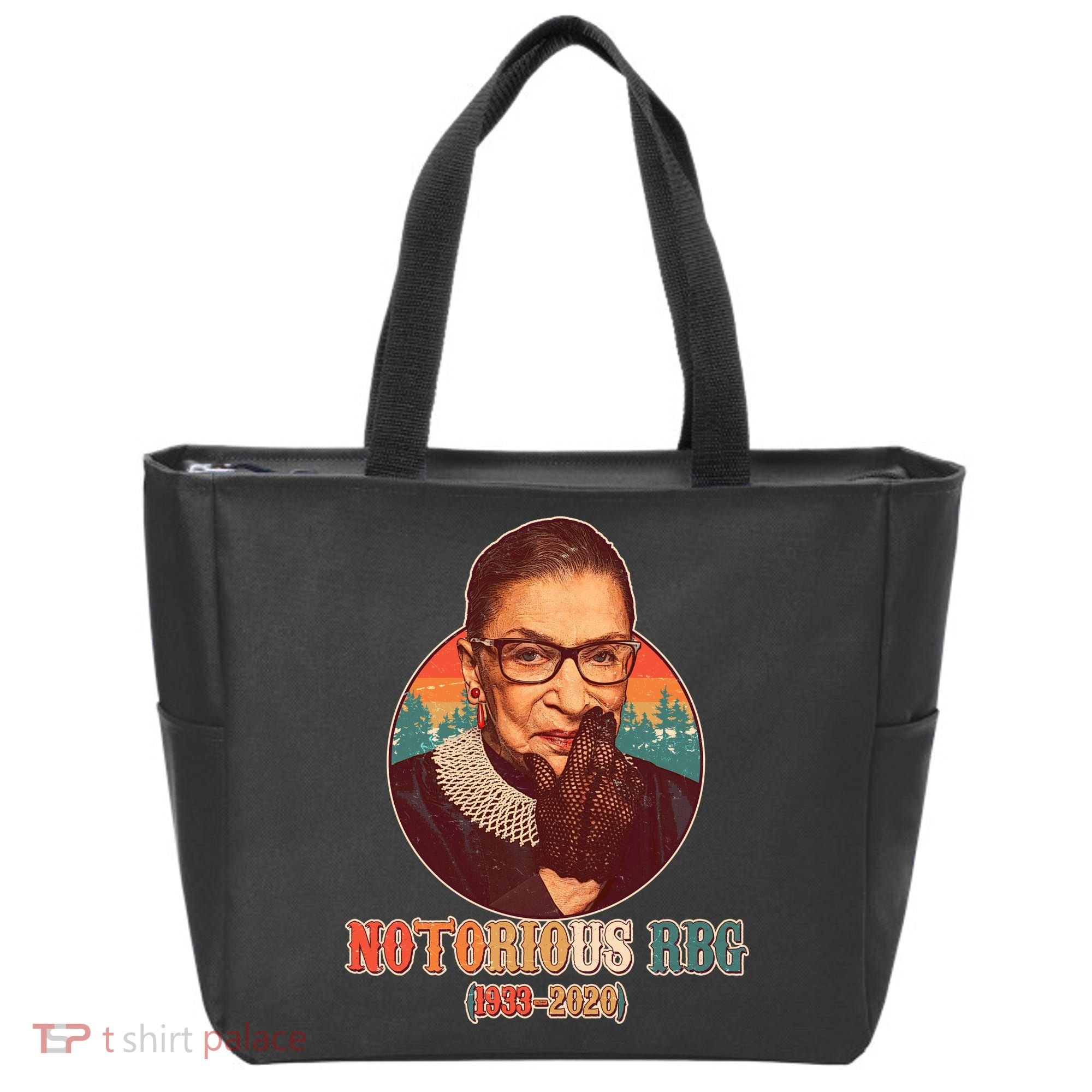 Notorious RBG 1933-2020 Ruth Bader Ginsburg Tribute Tote Bag