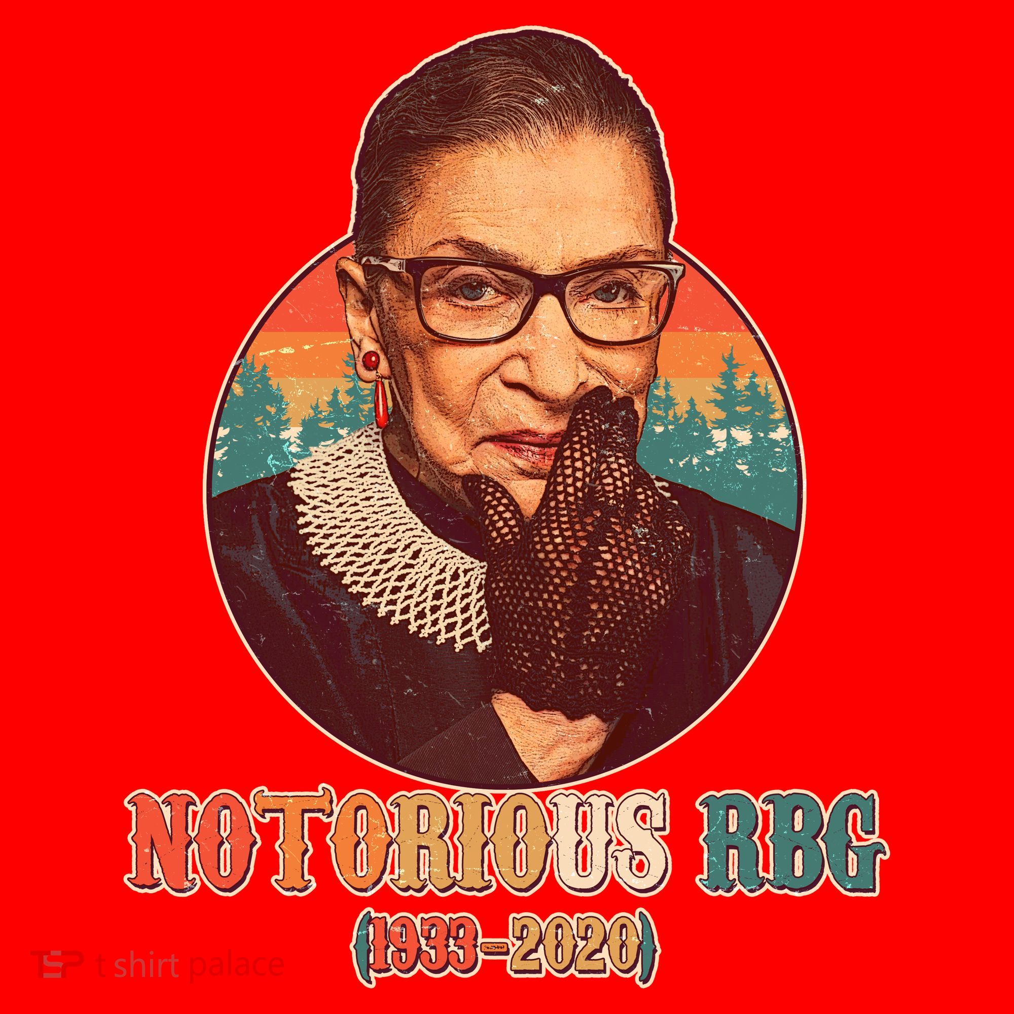 Notorious RBG 1933-2020 Ruth Bader Ginsburg Tribute Santa Hat