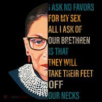 Notorious RBG Ask No Favors Quote Coffee Mug thumb 5