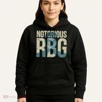 Notorious RBG Blue Logo Hoodie thumb 5
