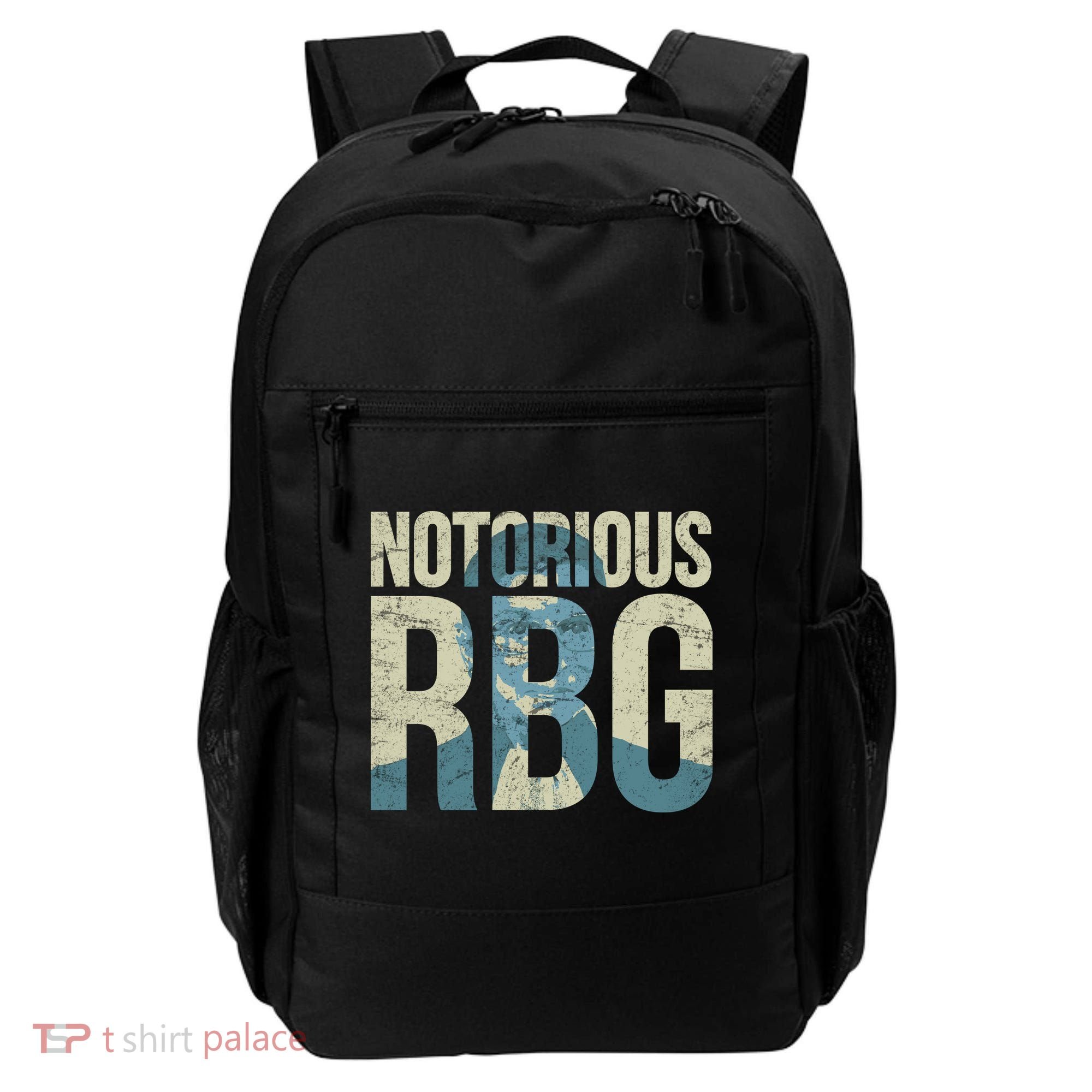 Notorious RBG Blue Logo Backpack