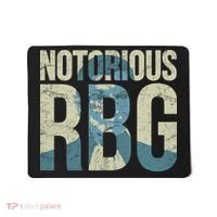 Notorious RBG Blue Logo Mousepad thumb 0