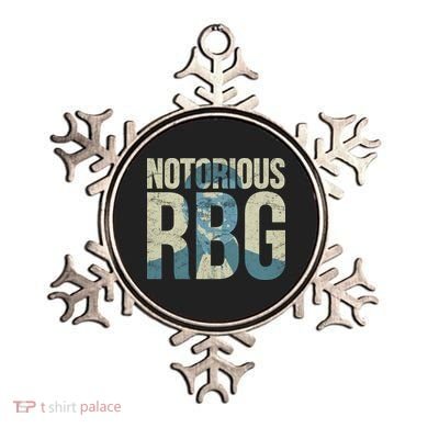 Notorious RBG Blue Logo Ornament