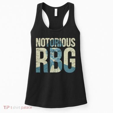 Notorious RBG Blue Logo Women's Tank Top