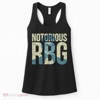 Notorious RBG Blue Logo Women's Tank Top thumb 0