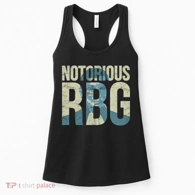 Notorious RBG Blue Logo Women's Tank Top