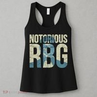 Notorious RBG Blue Logo Women's Tank Top thumb 3
