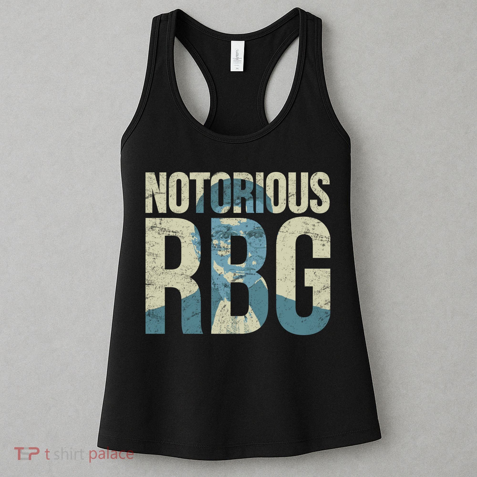 Notorious RBG Blue Logo Women's Tank Top