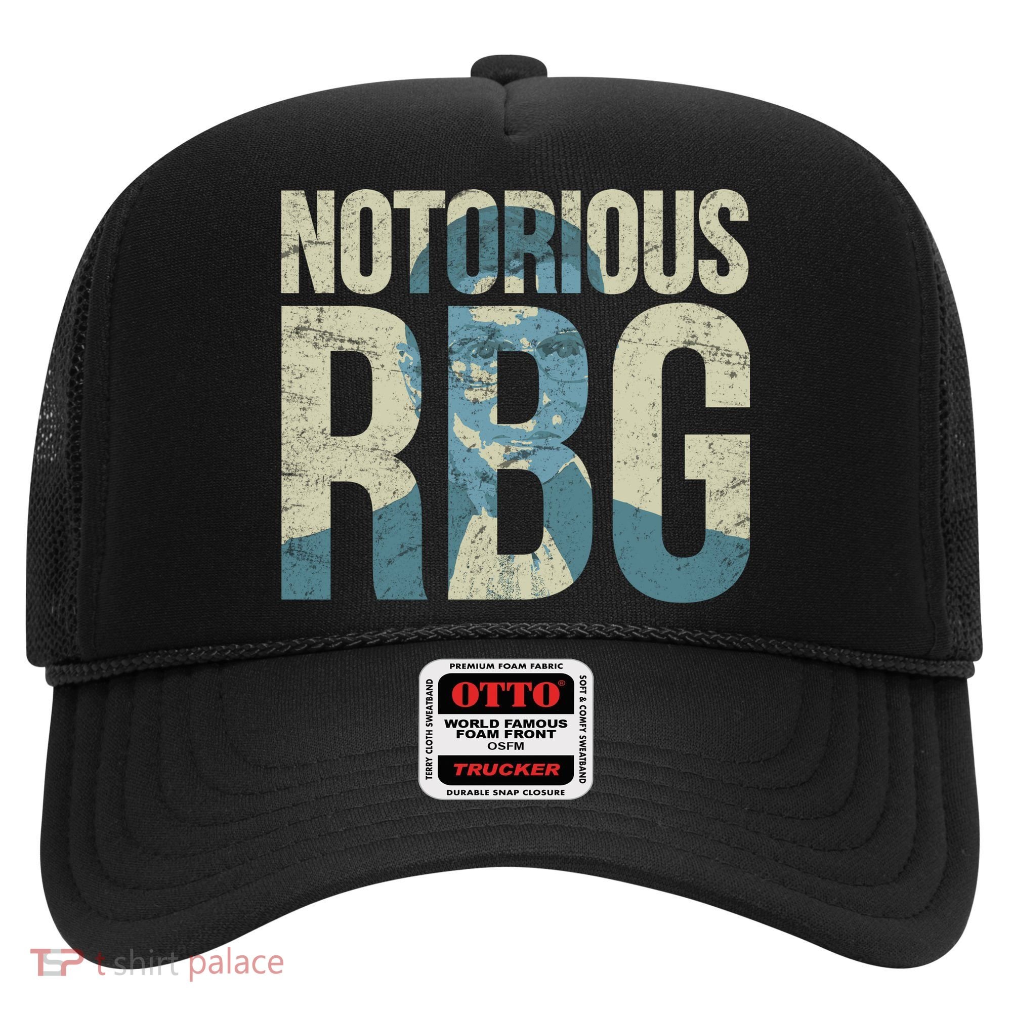 Notorious RBG Blue Logo Hat