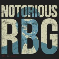 Notorious RBG Blue Logo Golf Towel thumb 3