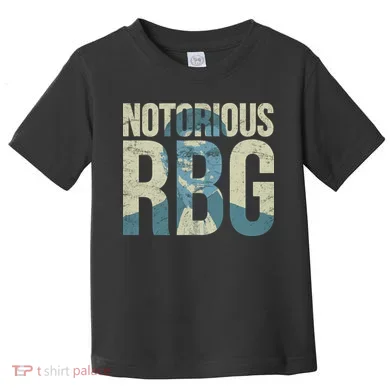 Notorious RBG Blue Logo Toddler T-Shirt